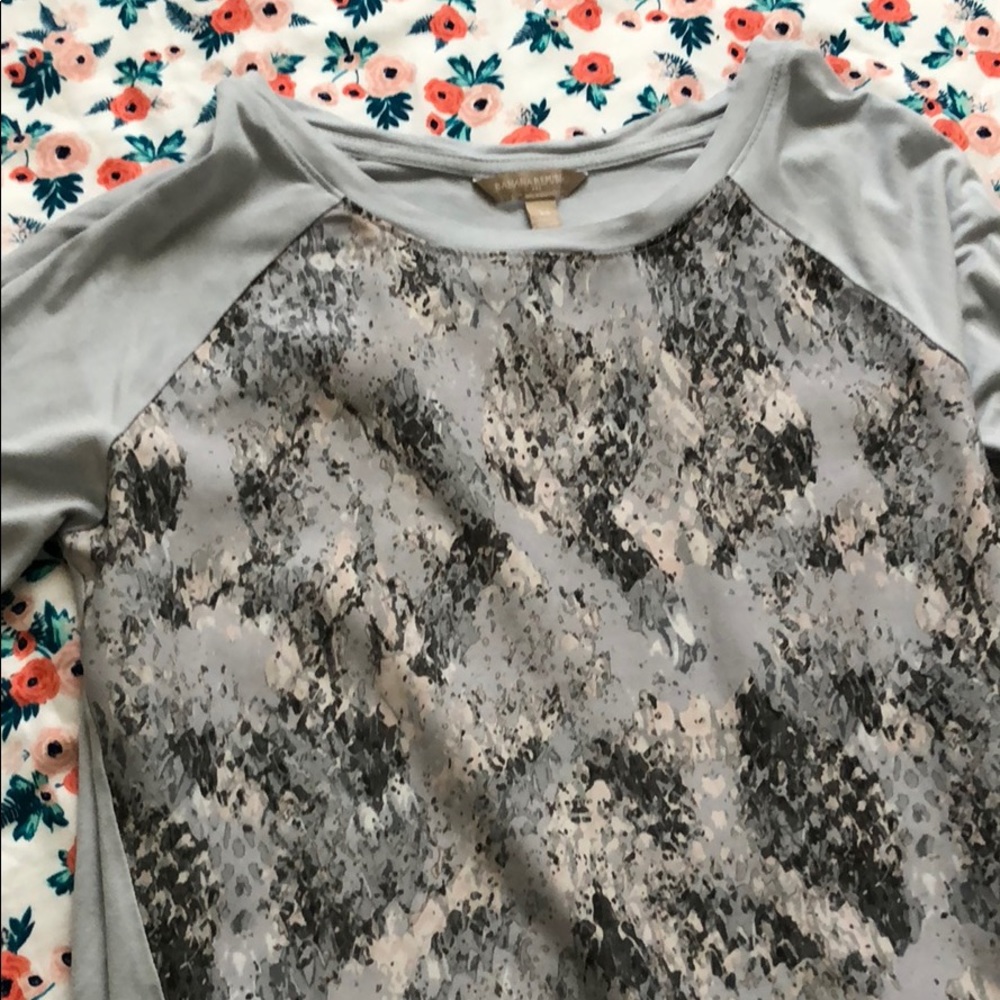 Banana Republic Snakeskin Print Top